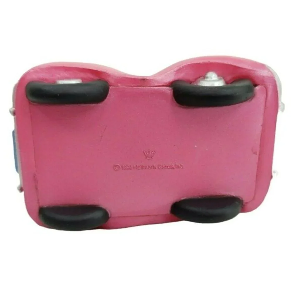 Hallmark Keepsake Ornament 1994 Sister Girl Pink Convertible Car‎ QX5513 Vintage